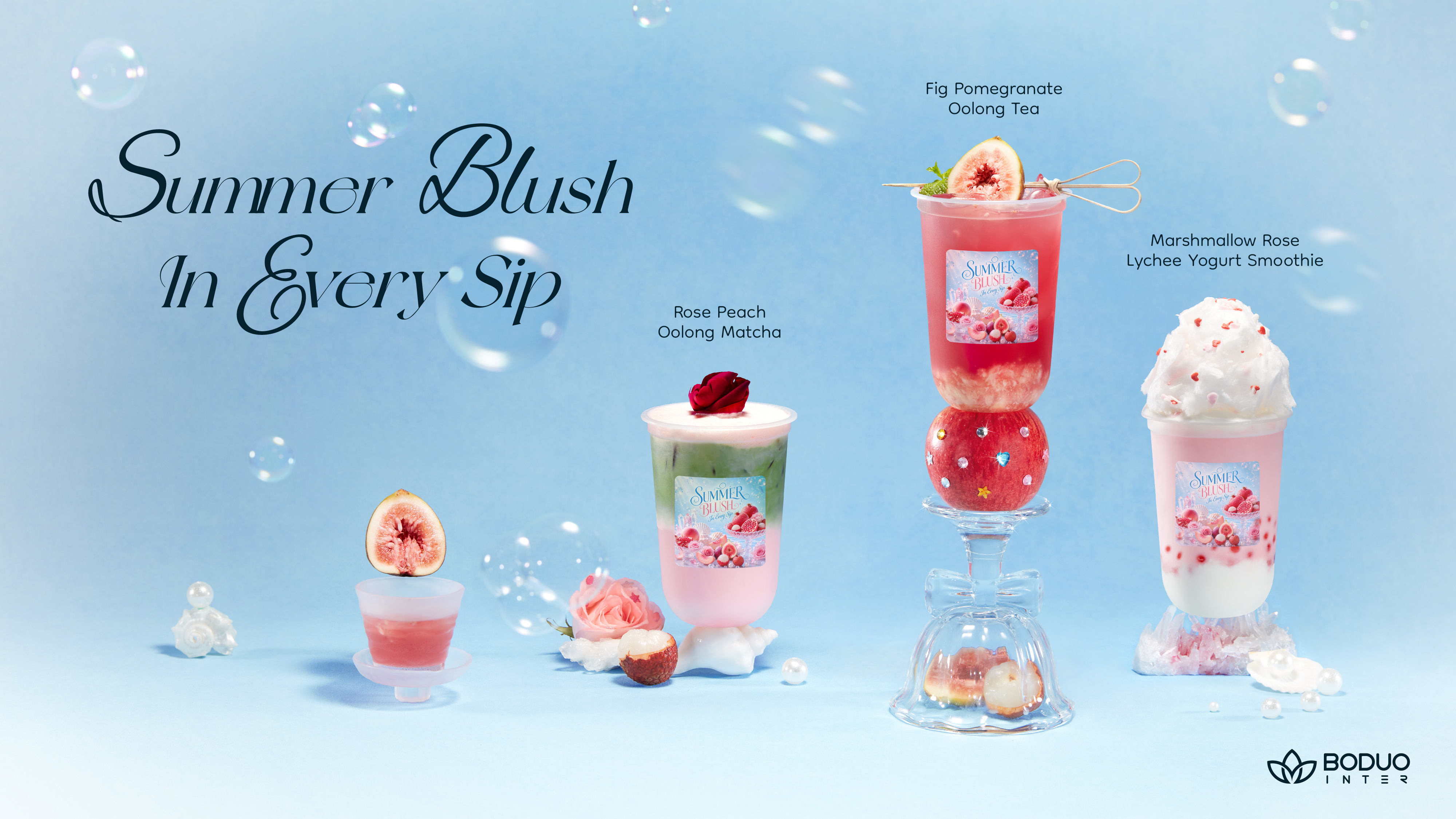 Summer in Full Bloom: Three Sips of Sweet Escapes