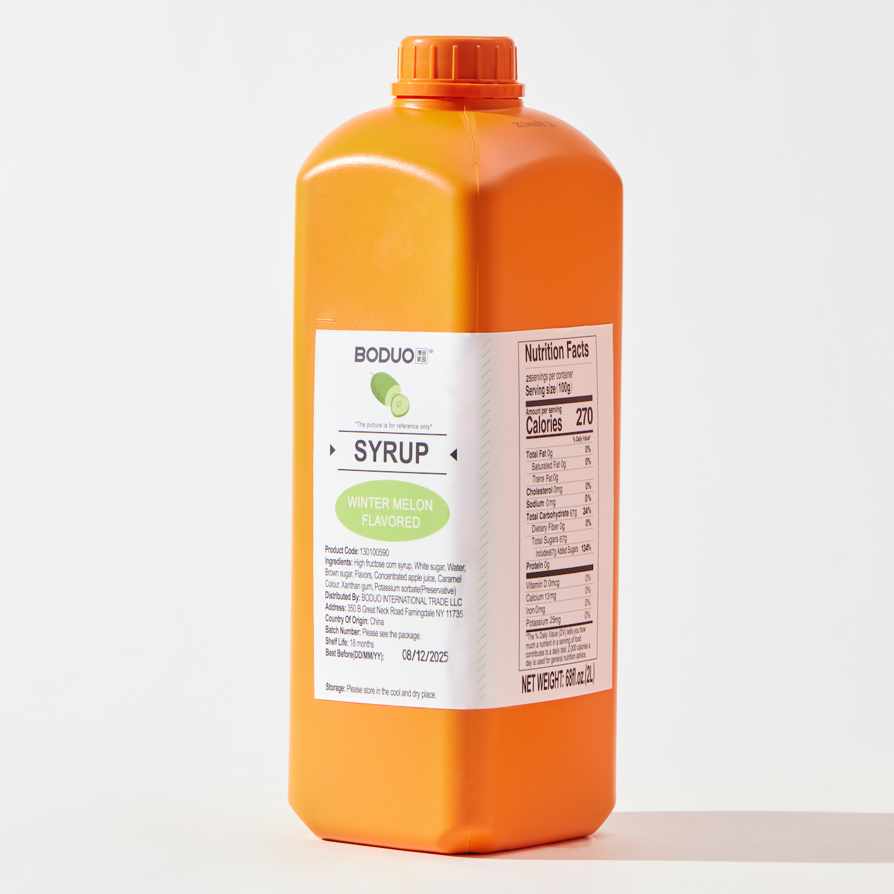 Winter Melon Flavored Syrup