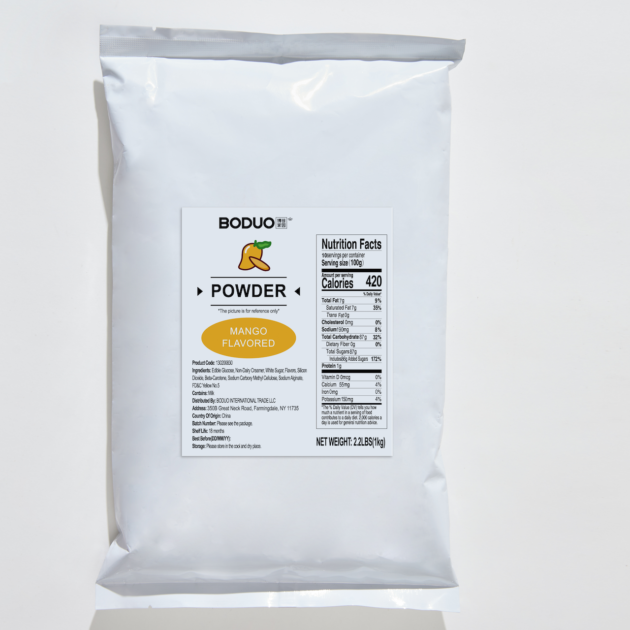 Mango Flavored Powder