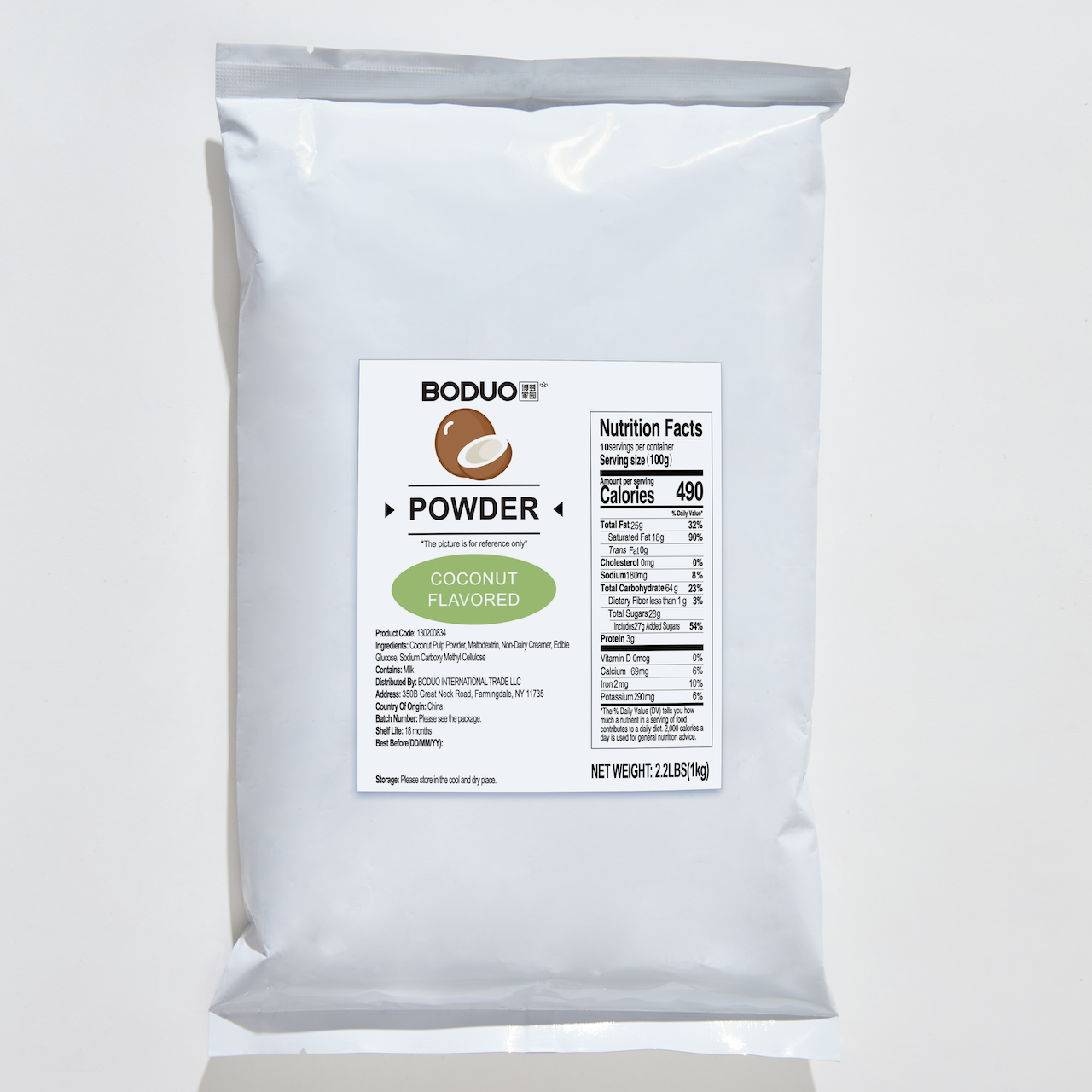 Coconut Flavored Powder