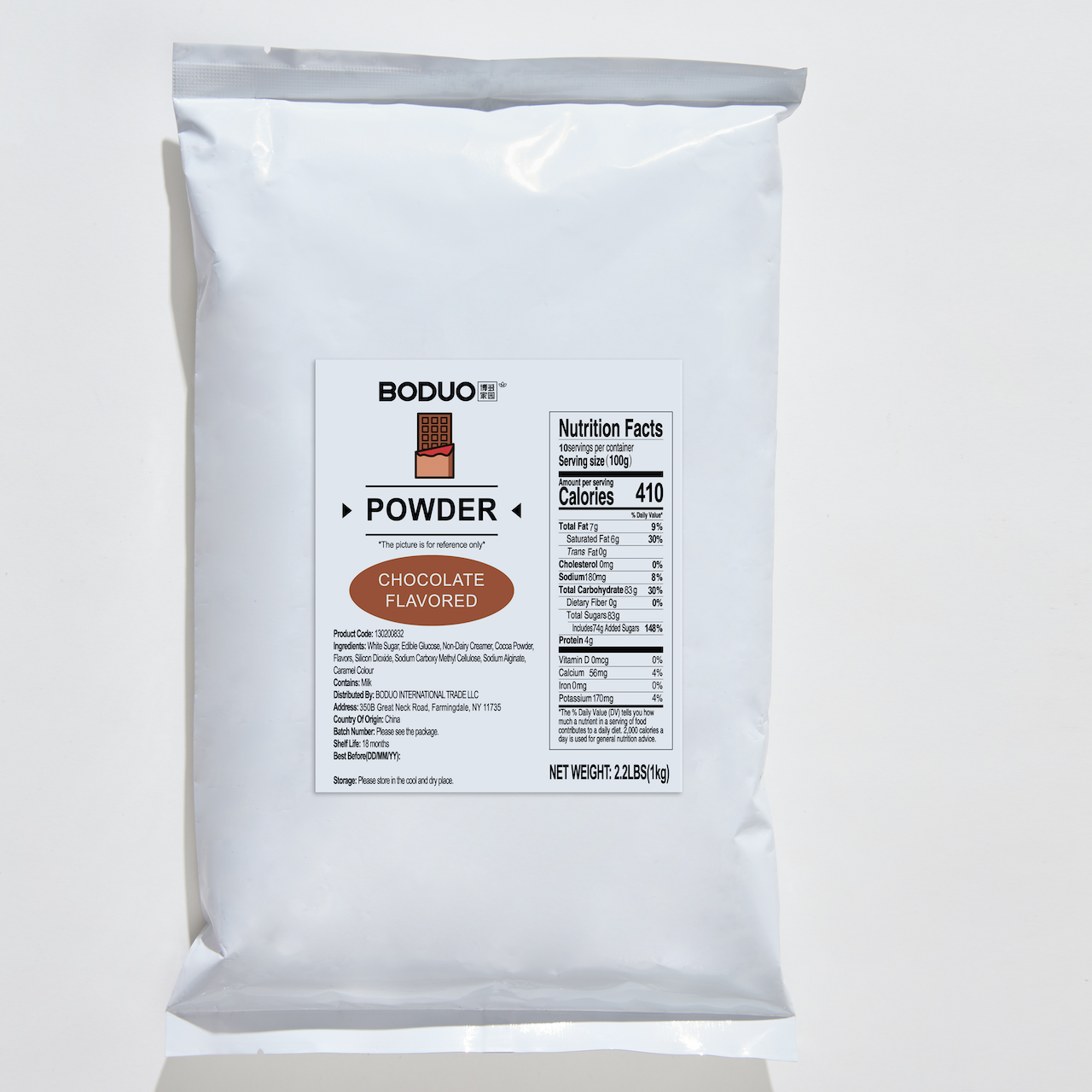 Chocolate Flavored Powder