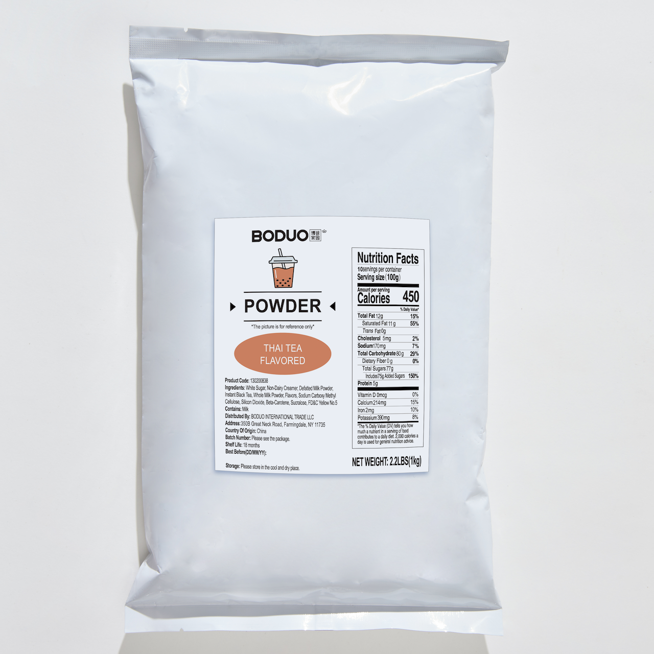 Thai Tea Flavored Powder
